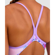 Load image into Gallery viewer, arena-womens-swimsuit-spring-garden-light-drop-back-lavanda-lavanda-multi-005935-990-ontario-swim-hub-7