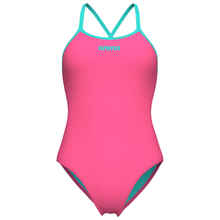Load image into Gallery viewer, arena-womens-swimsuit-tie-back-solid-shocking-pink-water-010350-970-ontario-swim-hub-2