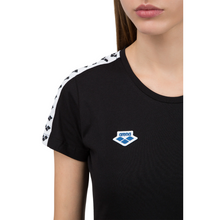 Load image into Gallery viewer, arena-womens-t-shirt-team-black-white-black-001225-501-ontario-swim-hub-3