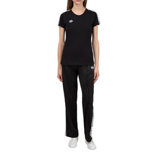 Load image into Gallery viewer, arena-womens-t-shirt-team-black-white-black-001225-501-ontario-swim-hub-4