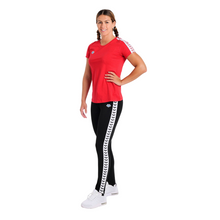 Load image into Gallery viewer, arena-womens-t-shirt-team-red-white-red-001225-401-ontario-swim-hub-3