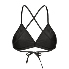 Load image into Gallery viewer, arena-womens-team-swim-top-tie-back-solid-black-white-004768-550-ontario-swim-hub-4