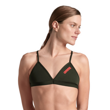 Load image into Gallery viewer, arena-womens-team-swim-top-tie-back-solid-dark-sage-004768-900-ontario-swim-hub-4