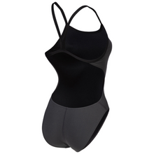 Load image into Gallery viewer, arena-womens-team-swimsuit-challenge-solid-asphalt-black-004766-530-ontario-swim-hub-3