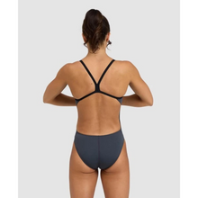 Load image into Gallery viewer, arena-womens-team-swimsuit-challenge-solid-asphalt-black-004766-530-ontario-swim-hub-6