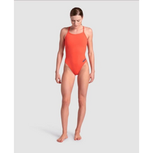 Load image into Gallery viewer, arena-womens-team-swimsuit-challenge-solid-bright-coral-004766-300-ontario-swim-hub-3