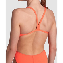 Load image into Gallery viewer, arena-womens-team-swimsuit-challenge-solid-bright-coral-004766-300-ontario-swim-hub-4