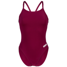 Load image into Gallery viewer, arena-womens-team-swimsuit-challenge-solid-red-fandango-white-004766-410-ontario-swim-hub-2