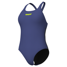 Load image into Gallery viewer, arena-womens-team-swimsuit-swim-pro-solid-future-dusk-black-004760-856-ontario-swim-hub-1