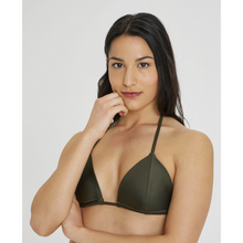 Load image into Gallery viewer,     arena-womens-triangle-bikini-solid-dark-olive-005178-600-ontario-swim-hub-5