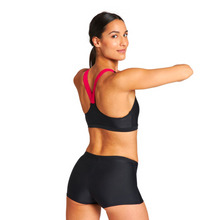 Load image into Gallery viewer, arena-womens-vibrancy-two-pieces-bikini-black-freak-rose-004061-590-ontario-swim-hub-4