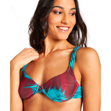 Load image into Gallery viewer, arena-womens-wire-bikini-allover-burned-red-multi-004438-200-ontario-swim-hub-4