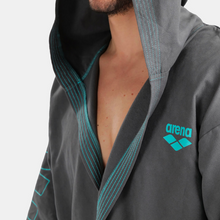 Load image into Gallery viewer, arena-zeal-plus-bathrobe-dark-grey-sky-005308-100-ontario-swim-hub-11