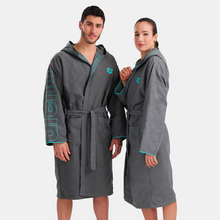 Load image into Gallery viewer, arena-zeal-plus-bathrobe-dark-grey-sky-005308-100-ontario-swim-hub-5