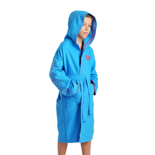 Load image into Gallery viewer, arena-zeal-plus-junior-bathrobe-blue-red-005309-400-ontario-swim-hub-3