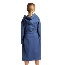 Load image into Gallery viewer, arena-zeal-plus-junior-bathrobe-navy-lime-005309-200-ontario-swim-hub-4