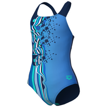 Load image into Gallery viewer, girls-swimsuit-arena-palette-swim-pro-back-navy-multi-navy-navy-007918-770-ontario-swim-hub-1