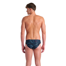 Load image into Gallery viewer, mens-arena-fireflow-swim-briefs-black-multi-008599-550-ontario-swim-hub-6