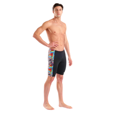 Load image into Gallery viewer, mens-arena-iguanas-swim-jammer-black-multi-010219-501-ontario-swim-hub-3
