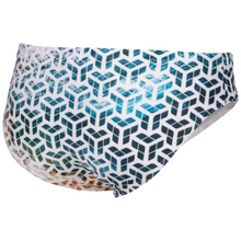 Load image into Gallery viewer, mens-arena-planet-water-swim-brief-white-multi-006174-130-ontario-swim-hub-3