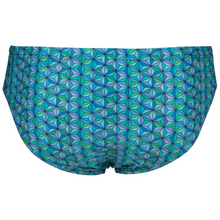 Load image into Gallery viewer,    mens-arena-starfish-swim-brief-turquoise-multi-006670-801-ontario-swim-hub-4