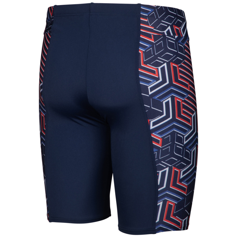 MEN'S ARENA SWIM JAMMER KIKKO PRO - NAVY/TEAM RED WHITE BLUE