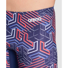 Load image into Gallery viewer, mens-arena-swim-jammer-kikko-pro-navy-team-red-white-blue-005896-417-ontario-swim-hub-8