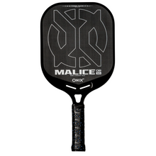 Load image into Gallery viewer, onix-malice-db-pickleball-paddle-open-throat-raw-carbon-fiber-black-max-control-16-mm-kz8000-mlc16otrcfdb-ontario-swim-hub-1