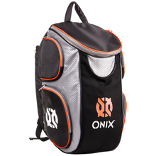 Load image into Gallery viewer, onix-pickleball-backpack-paddle-bag-black-grey-orange-hkz0001-ontario-swim-hub-2