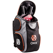 Load image into Gallery viewer, onix-pickleball-backpack-paddle-bag-black-grey-orange-hkz0001-ontario-swim-hub-3