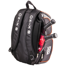 Load image into Gallery viewer, onix-pickleball-backpack-paddle-bag-black-grey-orange-hkz0001-ontario-swim-hub-4