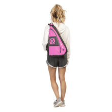 Load image into Gallery viewer, onix-pro-team-sling-bag-pink-black-hkz7404-psb-ontario-swim-hub-2