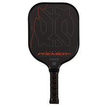 Load image into Gallery viewer, Onix Evoke Premier Pro Raw Carbon Pickleball Paddle 16 mm - front whole body