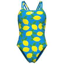 Load image into Gallery viewer, womens-arena-lemons-swimsuit-lace-plus-back-turquoise-multi-multi-turquoise-010704-858-ontario-swim-hub-1