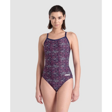 Load image into Gallery viewer, womens-arena-swimsuit-abstract-tiles-light-drop-back-navy-team-redwhiteblue-007141-417-ontario-swim-hub-2