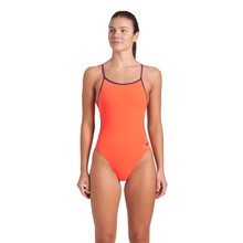 Load image into Gallery viewer, womens-arena-swimsuit-lace-back-solid-bright-coral-plum-004651-366-ontario-swim-hub-2