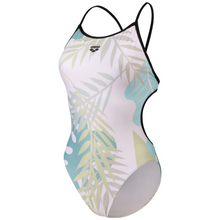 Load image into Gallery viewer, womens-arena-swimsuit-light-floral-lace-back-black-white-multi-007156-550-ontario-swim-hub-1
