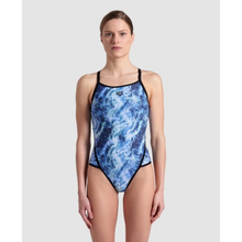 Load image into Gallery viewer, womens-arena-swimsuit-pacific-super-fly-back-black-blue-multi-007151-580-ontario-swim-hub-2