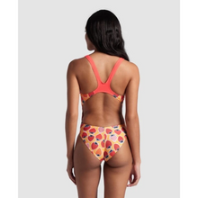 Load image into Gallery viewer, womens-arena-swimsuit-strawberry-tech-back-fluo-red-orange-multi-007157-439-ontario-swim-hub-3