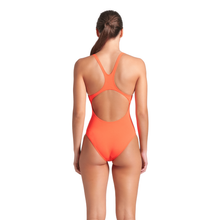 Load image into Gallery viewer, womens-arena-team-swimsuit-swim-pro-solid-bright-coral-plum-004760-366-ontario-swim-hub-3