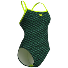 Load image into Gallery viewer, womens-swimsuit-arena-monogram-challenge-back-dark-sage-multi-artic-lime-008946-660-ontario-swim-hub-2