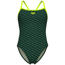 Load image into Gallery viewer, womens-swimsuit-arena-monogram-challenge-back-dark-sage-multi-artic-lime-008946-660-ontario-swim-hub-3