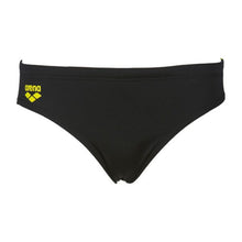 Load image into Gallery viewer, ONLY SIZE 26 - BOYS' ILLUSION BRIEF - BLACK - OntarioSwimHub