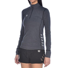Load image into Gallery viewer, WOMEN'S THERMAL HALF ZIP LONG SLEEVE TRAINING TOP - OntarioSwimHub