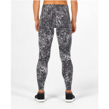 Load image into Gallery viewer, WOMEN'S PLYOMETRIC PRINTED TIGHT - BSP/BLK - OntarioSwimHub