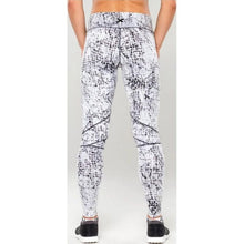 Load image into Gallery viewer, WOMEN'S PLYOMETRIC PRINTED TIGHT - WSP/WHT