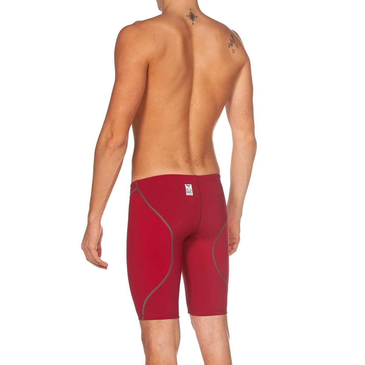 ARENA MEN'S POWERSKIN ST 2.0 JAMMER RACE SUIT - DEEP RED