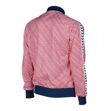 Load image into Gallery viewer, ARENA - M RELAX IV TEAM JACKET - DIAMONDS:WHITE:RED:NAVY (001229-417) back side
