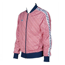 Load image into Gallery viewer, ARENA - M RELAX IV TEAM JACKET - DIAMONDS:WHITE:RED:NAVY (001229-417) front side