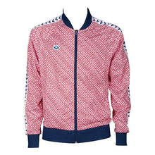 Load image into Gallery viewer, ARENA - M RELAX IV TEAM JACKET - DIAMONDS:WHITE:RED:NAVY (001229-417) front